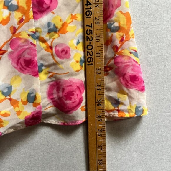 Betsey Johnson Floral Pink and Yellow Dress - Picture 8 of 10